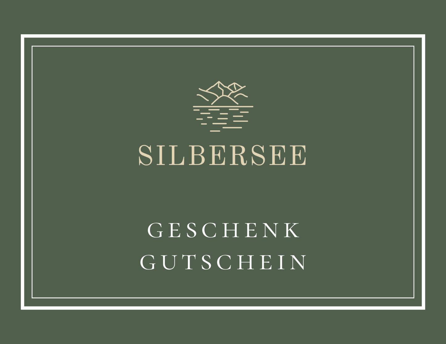 Detailaufnahme Silbersee Gutschein
