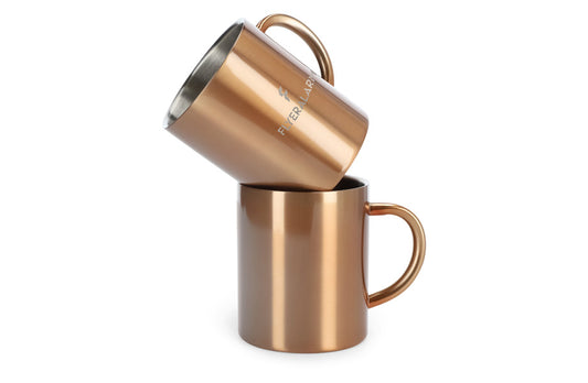 Edelstahltasse