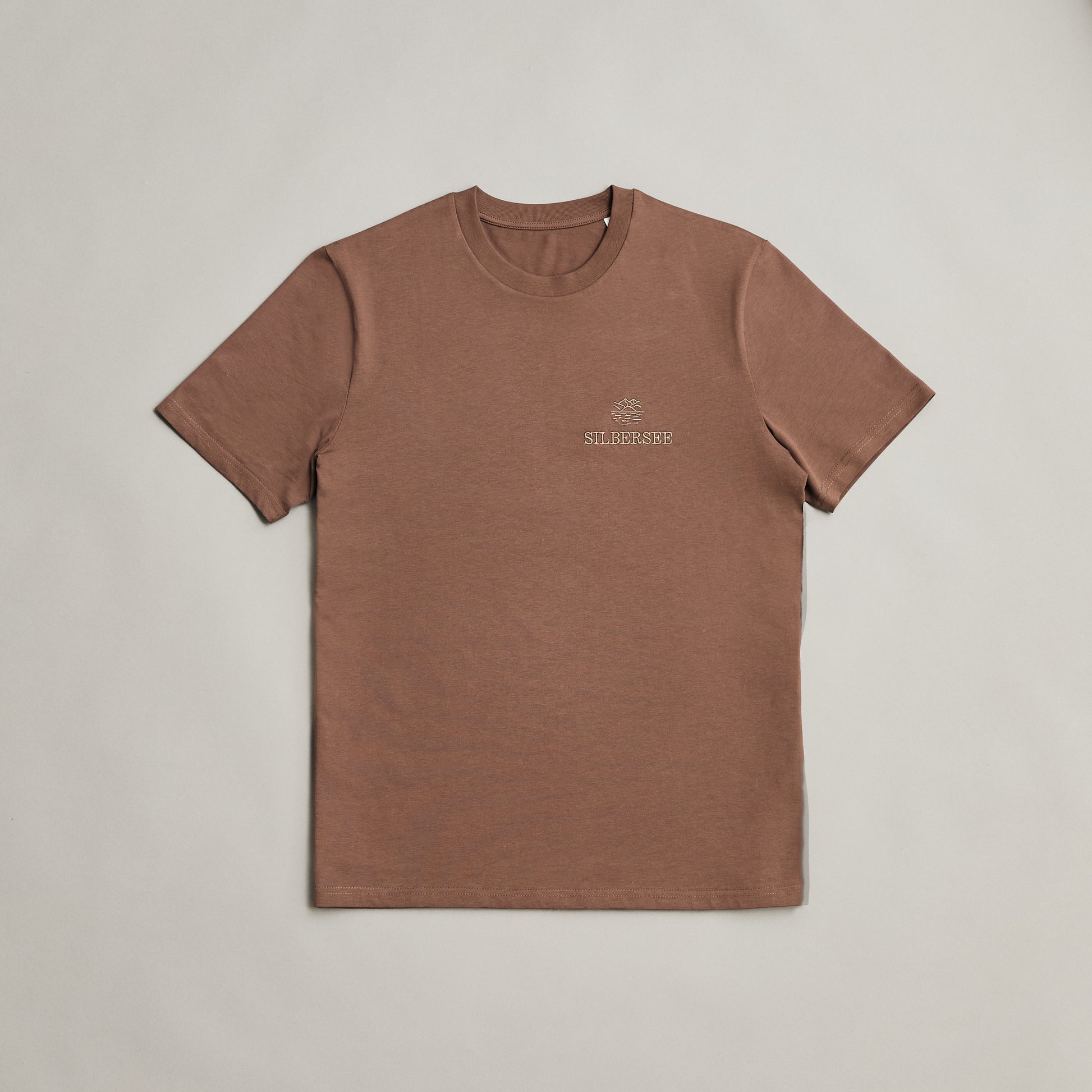 Detailaufnahme Silbersee Classic T-Shirt - Mocha