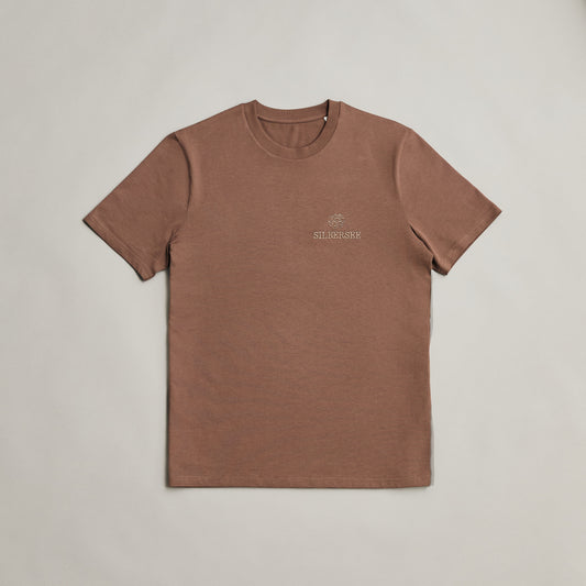 Detailaufnahme Silbersee Classic T-Shirt - Mocha