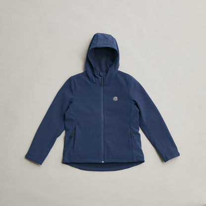 Detailaufnahme Silbersee Alpine Softshell Jacke - Blue