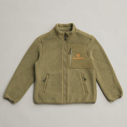 Detailaufnahme Silbersee Core Fleece - Green